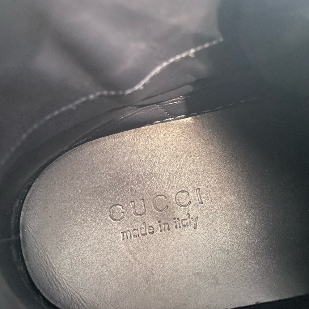 Gucci Mens suede sneakers - Picture 4 of 5